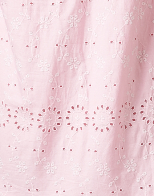 Fabric image - Sail to Sable - Pink Cotton Eyelet Dress