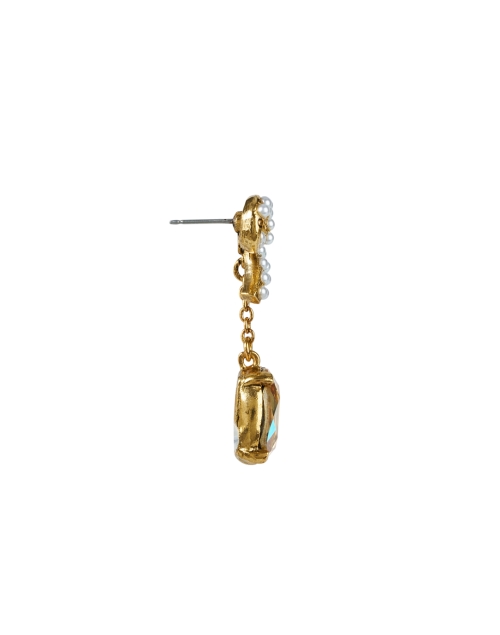 Back image - Oscar de la Renta - Bobbi Bow Drop Earrings