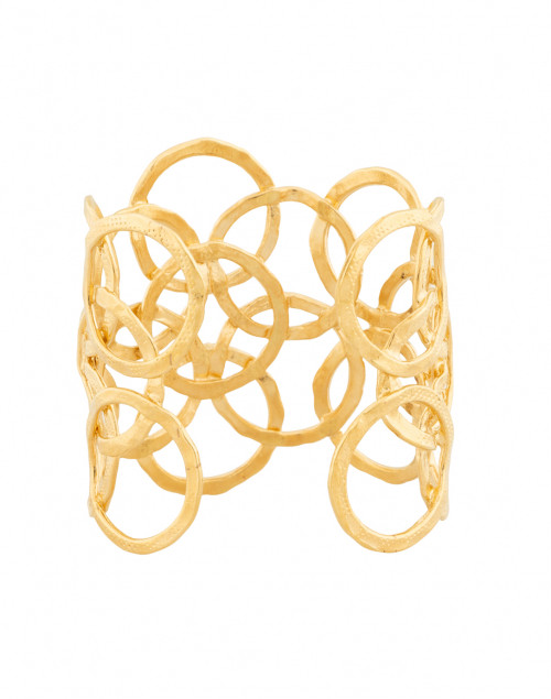 Product image - Gas Bijoux - Olympie Gold Circular Link Cuff