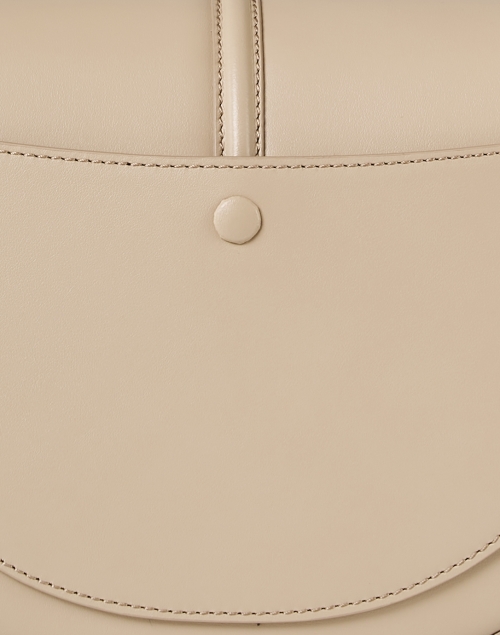 Fabric image - DeMellier - Tokyo Taupe Leather Saddle Bag 
