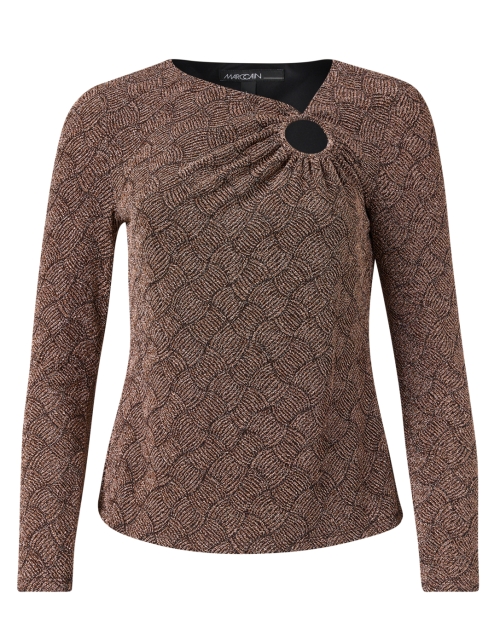 Product image - Marc Cain - Bronze Ring Detail Shirt 