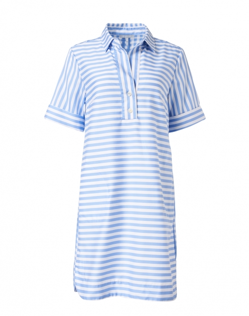 Product image - Hinson Wu - Aileen Blue and White Stripe Cotton Dress