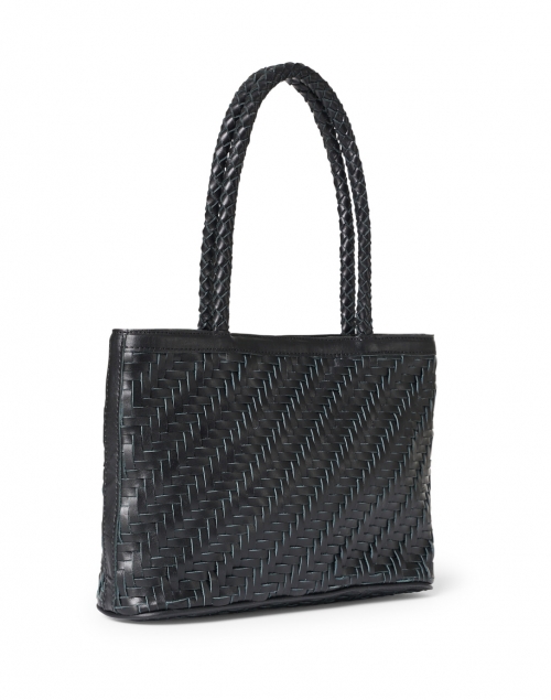 Front image - Bembien - Ella Black Leather Shoulder Bag