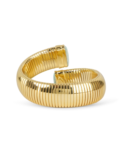 Back image - Gas Bijoux - Antigone Gold and Stone Bracelet 