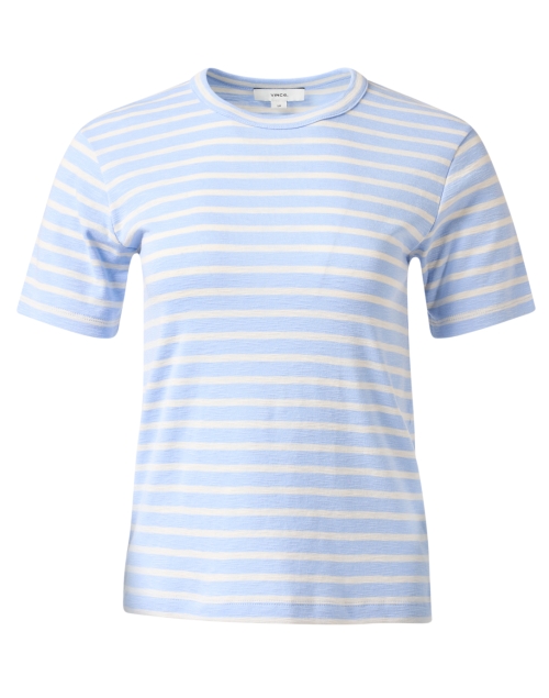 Product image - Vince - Light Blue Striped T-Shirt