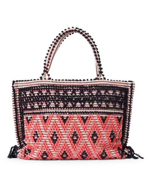 Product image - Casa Isota - Camilla Black and Red Woven Bag