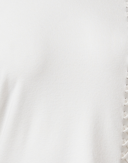 Fabric image - J'Envie - Ivory Cross Stitch Top