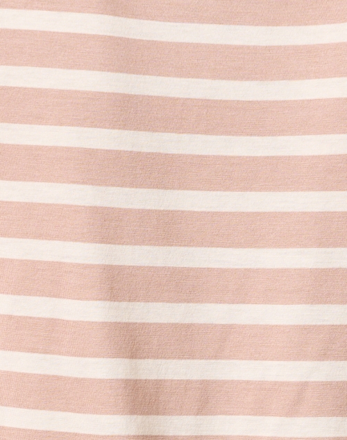 Fabric image - Majestic Filatures - Pink and Cream Striped Tee