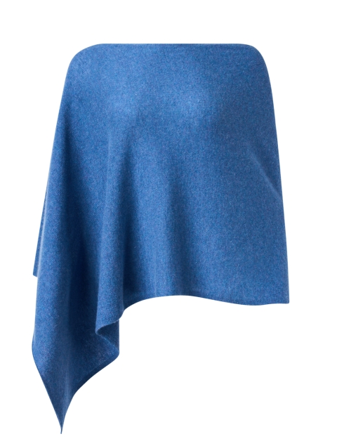 Product image - Minnie Rose - Heathered Blue Cashmere Ruana