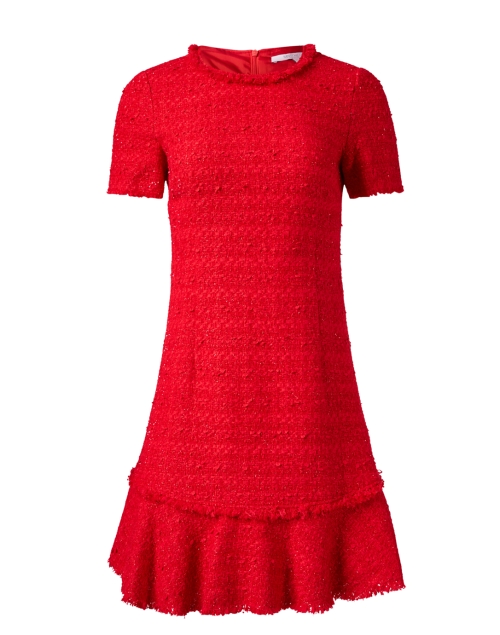 Product image - Santorelli - Manta Red Tweed Sheath Dress