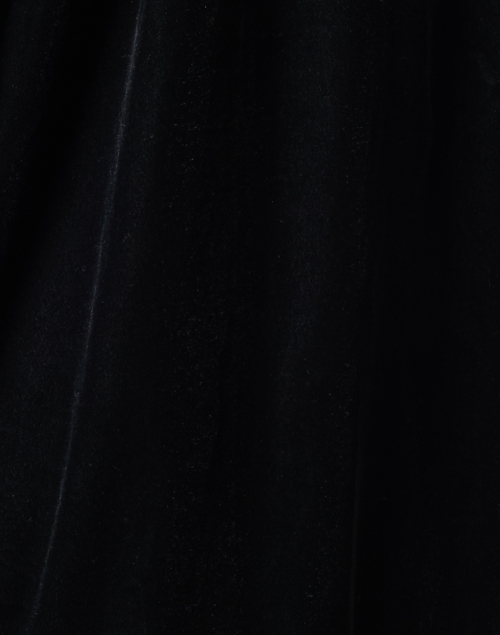 Fabric image - Bella Tu - Sloane Black Embroidered Velvet Dress