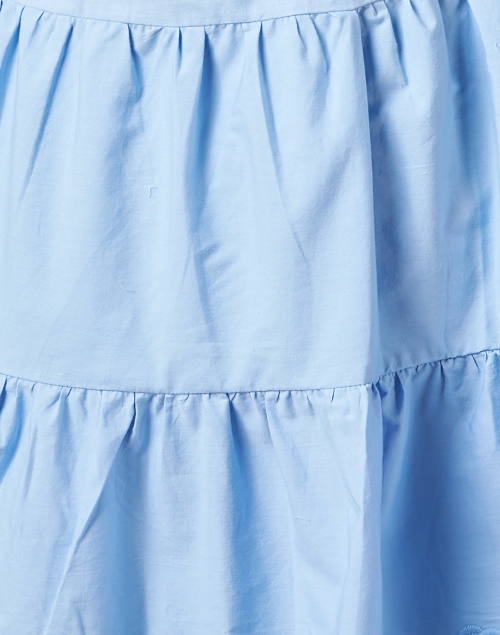Fabric image - Sail to Sable - Blue Embroidered Cotton Dress