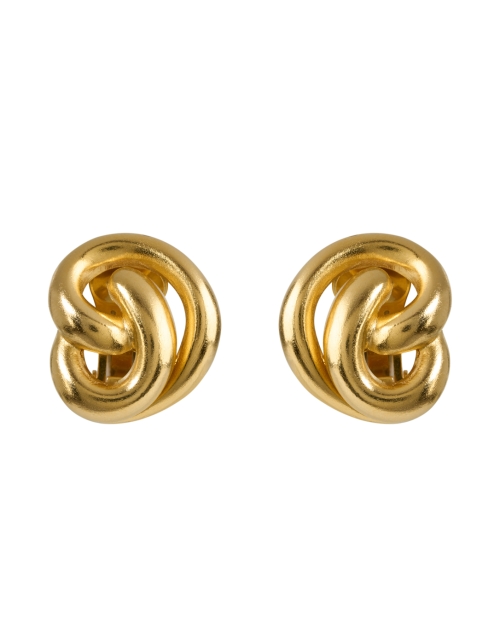Product image - Ben-Amun - Gold Knot Clip Earrings