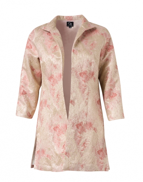 Product image - Connie Roberson - Rita Pink and Brushed Gold Printed Jacket