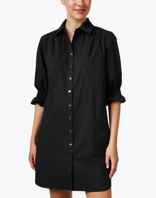 Front image - Finley - Miller Black Shirt Dress