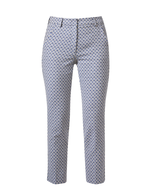 Product image - Weekend Max Mara - Papaia Blue Print Stretch Trouser