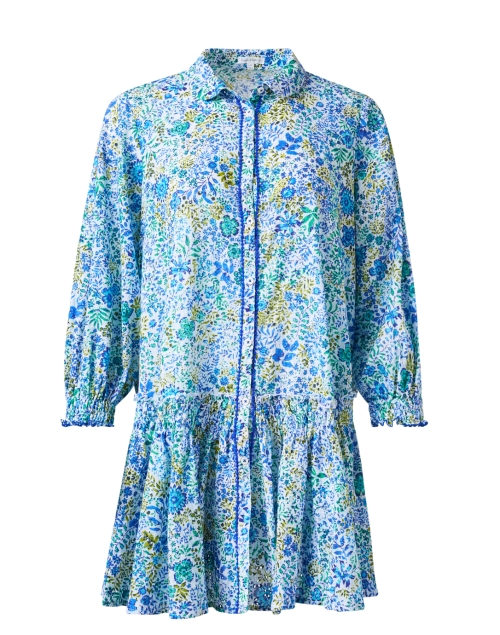 Product image - Poupette St Barth - Tesorino Blue Floral Dress