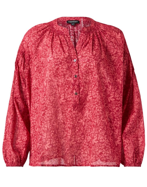 Product image - Repeat Cashmere - Red Floral Printed Blouse