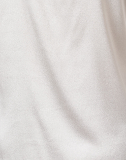 Fabric image - Max Mara Leisure - Moldava Silver Silk Blend Top