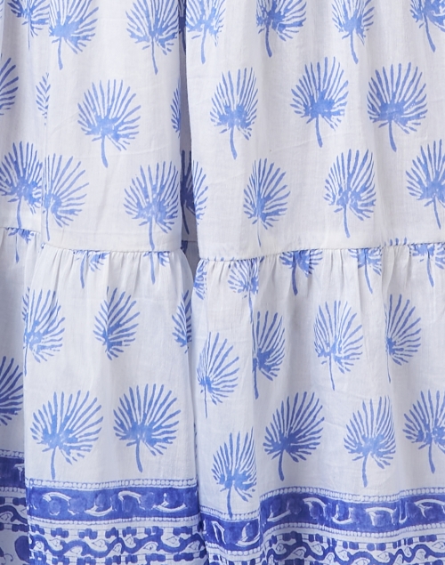 Fabric image - Bell - Hanna Blue and White Printed Dress
