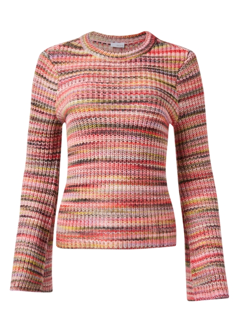 Product image - Ecru - Multi Color Striped Sweater