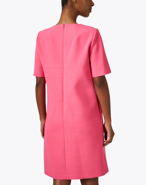 Back image - Paule Ka - Pink Bow Shift Dress