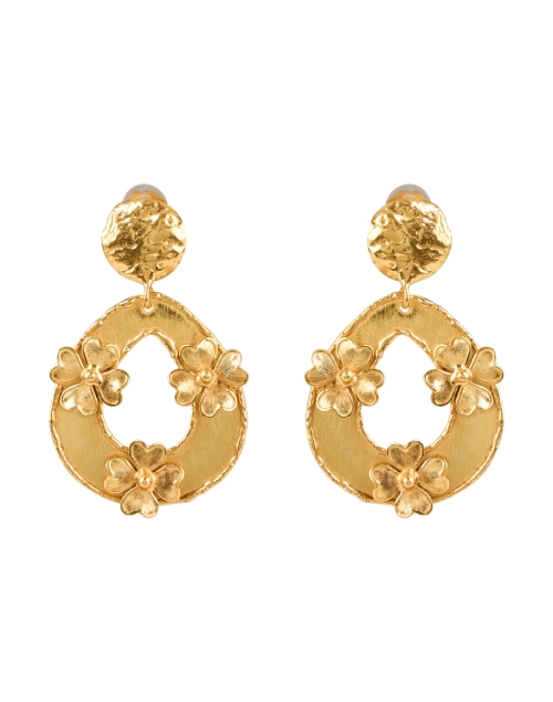 Product image - Sylvia Toledano - Lucky Love Gold Drop Clip Earrings