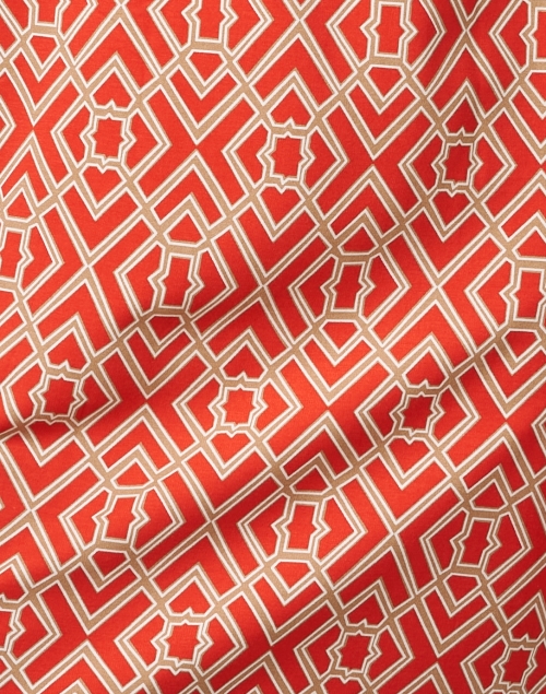 Fabric image - Jude Connally - Anna Orange Print Dress