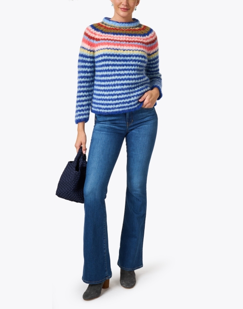 Look image - Weekend Max Mara - Janzir Multi Stripe Mohair Sweater
