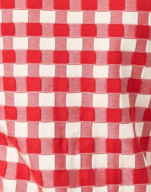 Fabric image - Joseph - Red and White Gingham Sweater