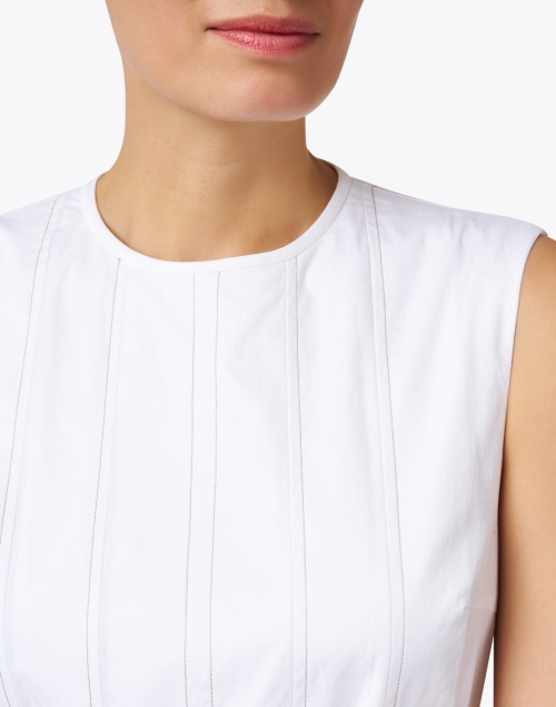 Extra_1 image - Peserico - White Belted Dress