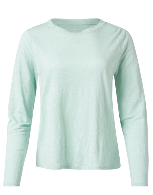 Product image - Eileen Fisher - Mint Green Linen Top