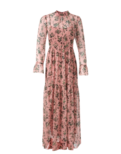 Product image - L.K. Bennett - Swinton Pink Multi Floral Silk Dress