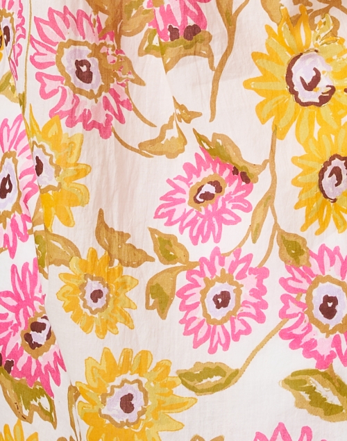 Fabric image - Ro's Garden - Tussa Multi Floral Print Cotton Shirt