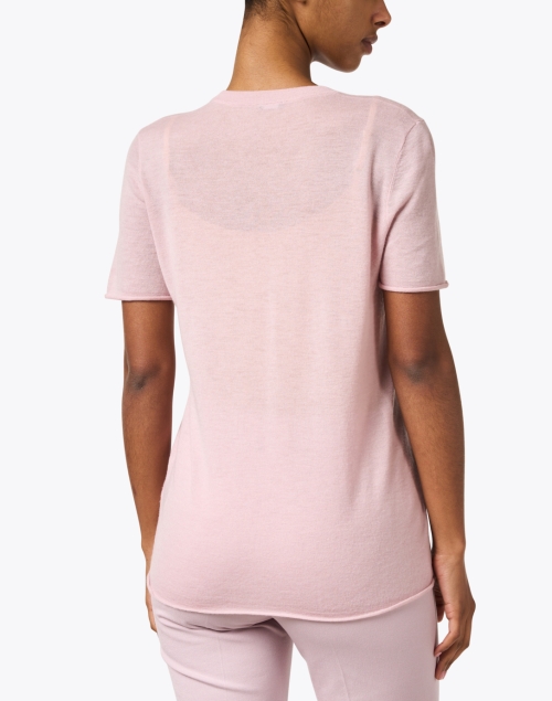 Back image - Joseph - Pink Cashmere Knit Top