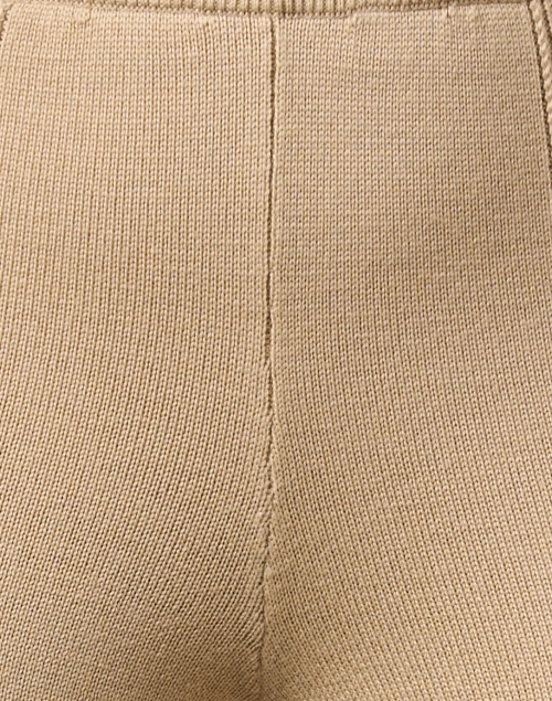 Fabric image - Max Mara Leisure - Ragtime Beige Wool Pull On Pant