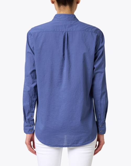 Back image - Xirena - Beau Navy Poplin Shirt