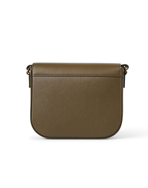 Back image - DeMellier - Mini Vancouver Olive Green Leather Crossbody Bag