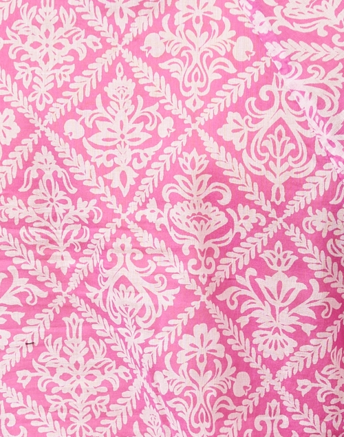 Fabric image - Banjanan - Gemini Pink Print Cotton Top