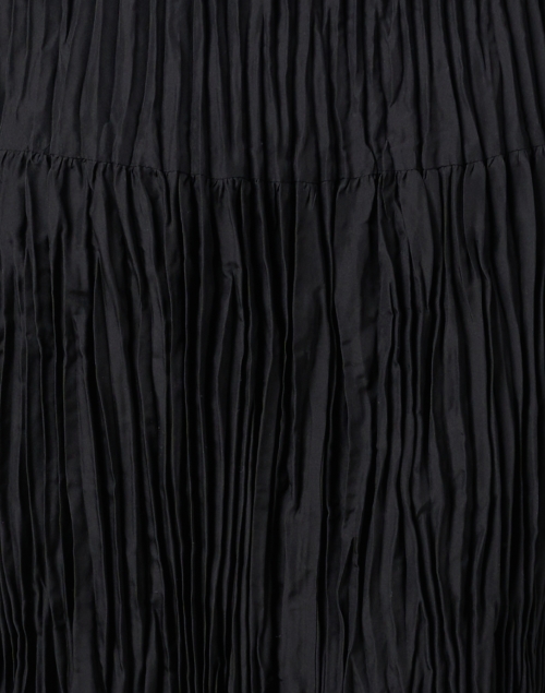 Fabric image - Eileen Fisher - Black Crushed Silk Dress