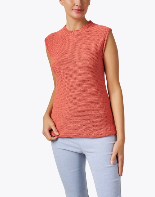 Front image - Fabiana Filippi - Coral Cotton Sweater