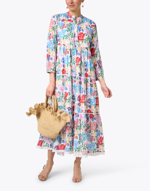 Rio Multicolor Floral Print Dress