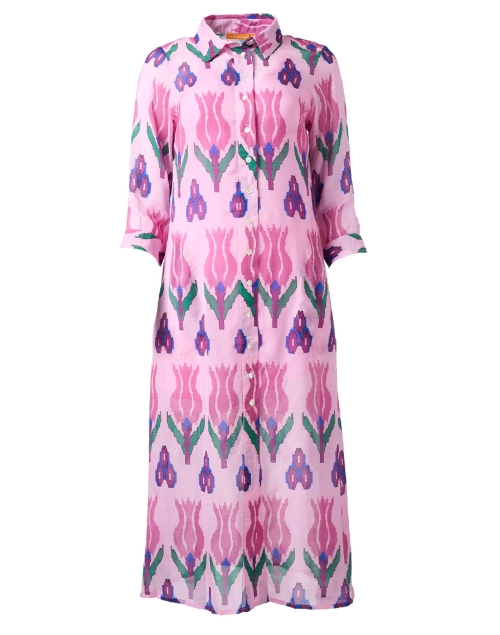Product image - Oliphant - Sumba Pink Printed Shirt Dress