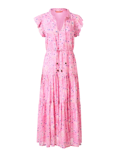 Product image - Oliphant - Pink Floral Print Cotton Dress
