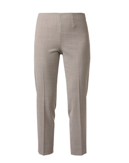 Product image - Piazza Sempione - Monia Beige and Black Check Stretch Pant