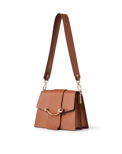 Front image - Strathberry - Tan Leather Shoulder Bag