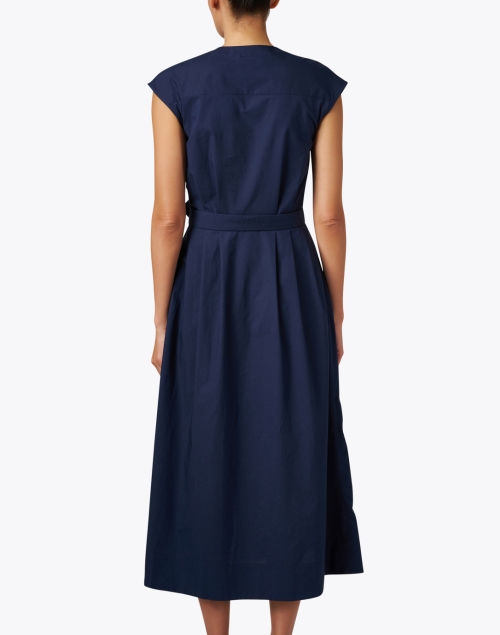 Back image - A.P.C. - Willow Navy Cotton Dress