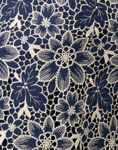 Fabric image - Shoshanna - Louisa Navy Lace Dress