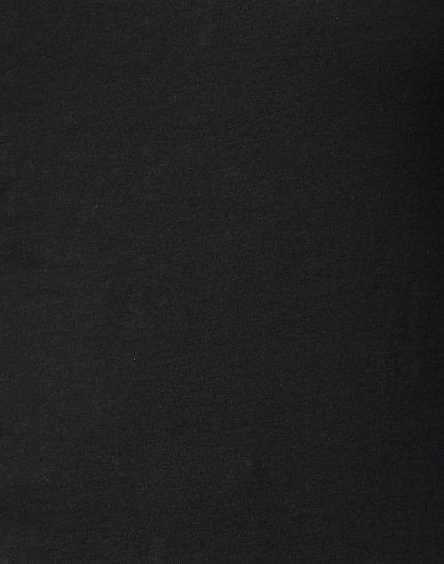 Fabric image - Vince - Black Cotton T-Shirt