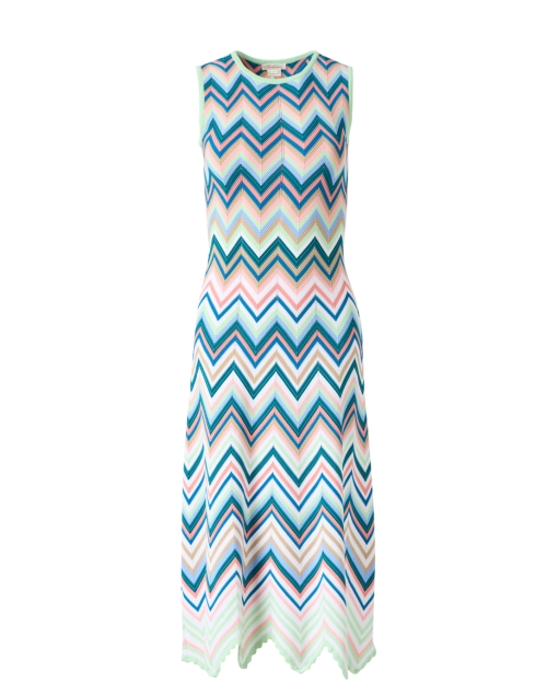 Product image - Shoshanna - Leia Multicolored Chevron Knit Dress